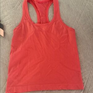 lululemon athletica Red Tank Top